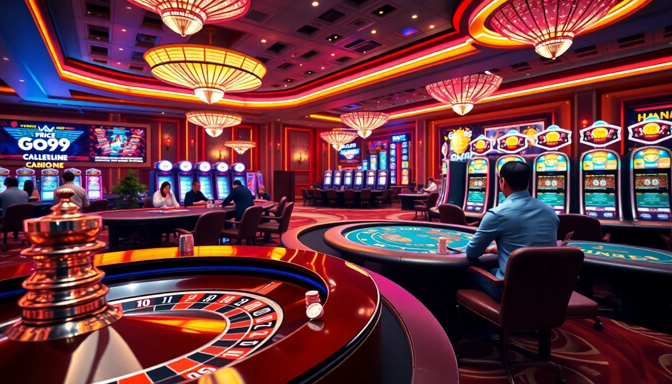 Experience the excitement of go99 with engaging casino gameplay and vibrant Atmosphere.
