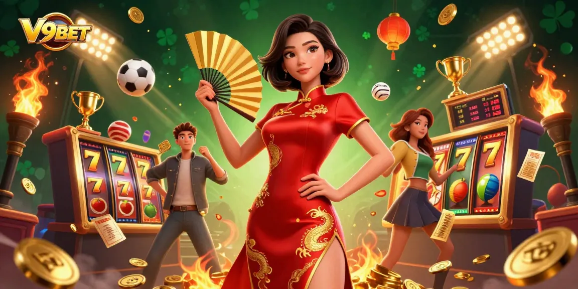 Spin and win at V9BET with thrilling slots, dynamic sports betting, and dazzling casino action.