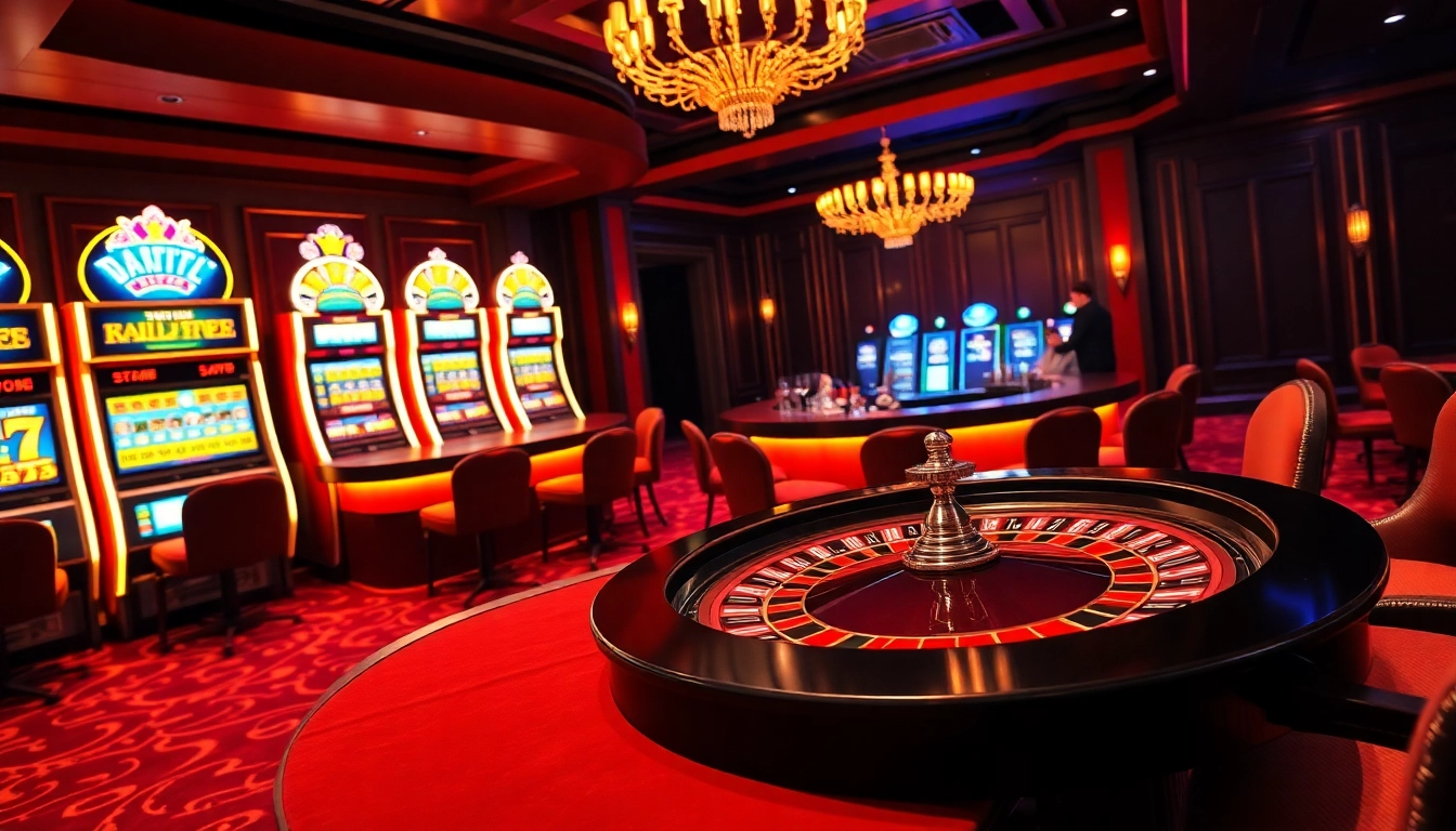 Experience the thrill of gambling at chotruyen with vibrant casino gaming visuals.