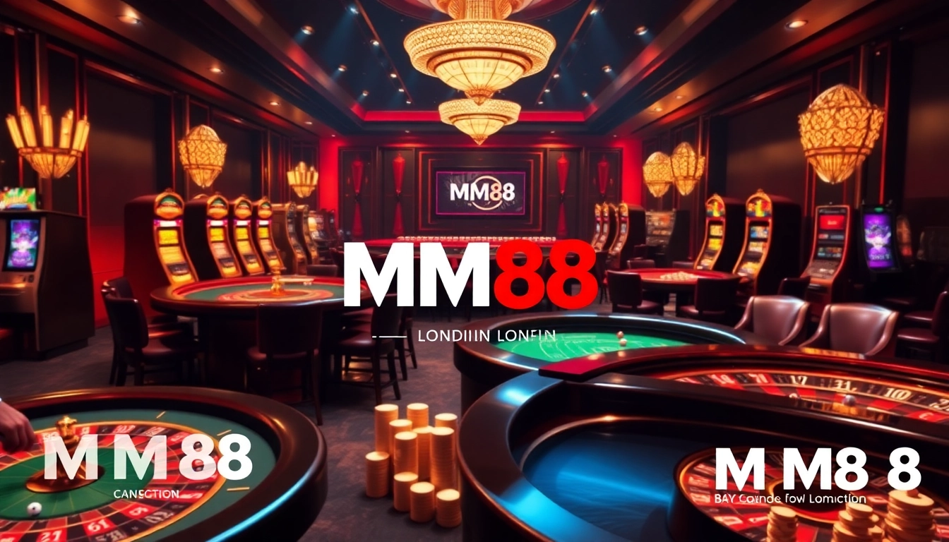 Experience thrilling casino action with https://mm88.london/ players engaged in games of chance and strategy.