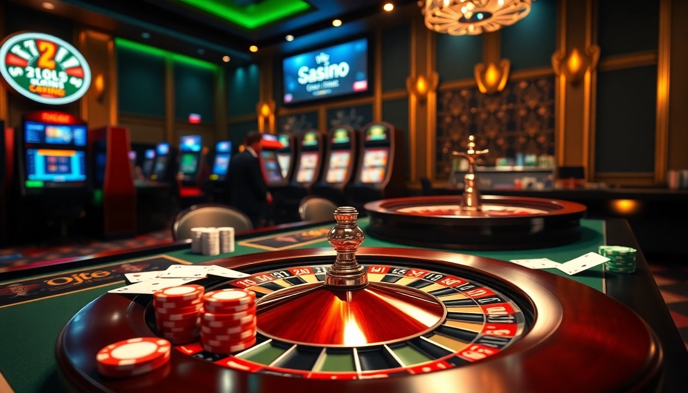 Experience thrilling gameplay at 789club with vibrant casino tables and engaging slot machines.