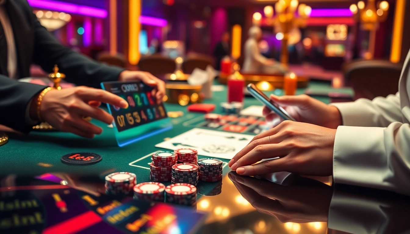 Nạp tiền ee88 process on an engaging online casino interface with poker chips and a roulette wheel.