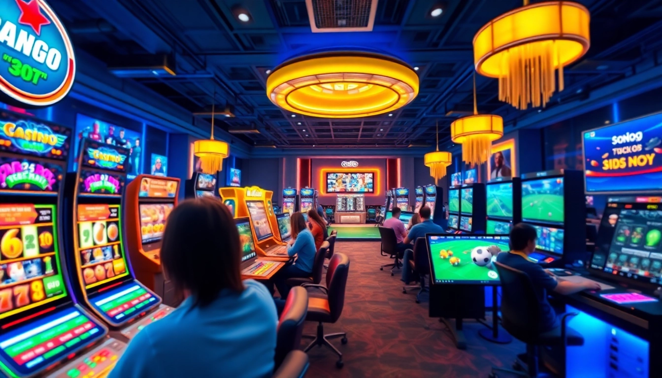 Engaging online gaming scene at new88go.com, featuring vibrant casino games and sports betting.